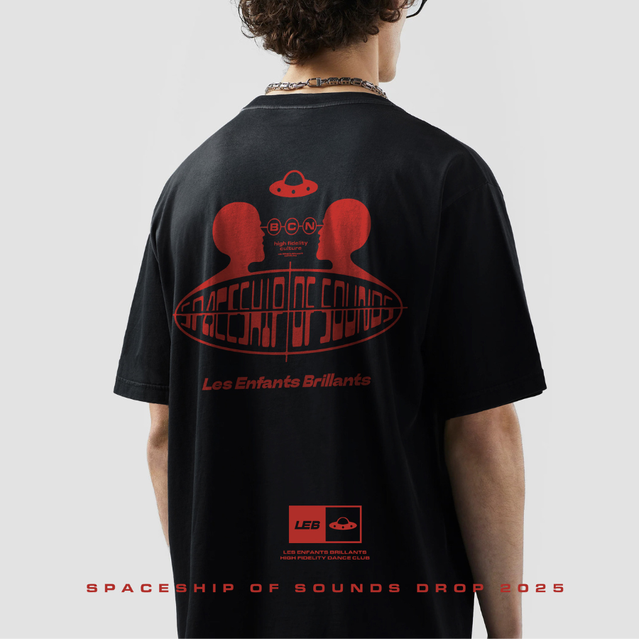 Black T-Shirt ''Spacechip Of Sounds''