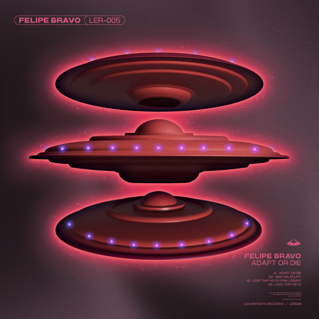 FELIPE BRAVO – ADAPT OR DIE – LES ENFANTS RECORDS LER-005